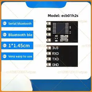 10PCS For BLE ECB01H2S Bluetooth Module, Bidirectional Serial Conversion, Bluetooth UART Transparent Transmission 10PCS For BLE ECB01H2S Bluetooth Module, Bidirectional Serial Conversion, Bluetooth UART Transparent Transmission