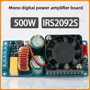For IRS2092S Mono D Class HIFI Digital Amplifier Board, 500W High Power DIY Car Audio Sound Amplifier Module For IRS2092S Mono D Class HIFI Digital Amplifier Board, 500W High Power DIY Car Audio Sound Amplifier Module