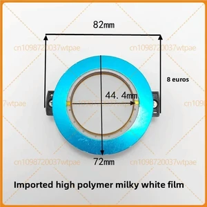 For RCF N350 DE350 CD400 Diaphragm Assembly 44.4mm Voice Coil Short Bracket White Diaphragm Neodymium Tweeter Repair Parts For RCF N350 DE350 CD400 Diaphragm Assembly 44.4mm Voice Coil Short Bracket White Diaphragm Neodymium Tweeter Repair Parts