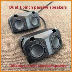 For Harman Passive Speaker Dual 1.5 Inch Full Range Unit Car Desktop Audio DIY Modification Parts For Harman Passive Speaker Dual 1.5 Inch Full Range Unit Car Desktop Audio DIY Modification Parts
