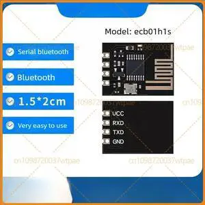 10PCS For BLE ECB01H1S Bluetooth Module, Bidirectional UART Conversion, Bluetooth Serial Port Transparent Transmission 10PCS For BLE ECB01H1S Bluetooth Module, Bidirectional UART Conversion, Bluetooth Serial Port Transparent Transmission