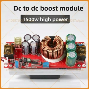 For 1500W DC-DC Adjustable Boost Power Module, Constant Voltage Current, Output 12V 19V 24V 36V 48V 60V High Power Converter For 1500W DC-DC Adjustable Boost Power Module, Constant Voltage Current, Output 12V 19V 24V 36V 48V 60V High Power Converter
