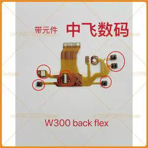 For W300 Lens Base Rear Flex Cable With Components Camera Repair Parts For W300 Lens Base Rear Flex Cable With Components Camera Repair Parts