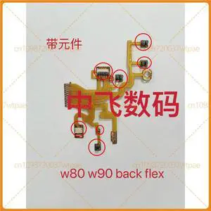For W80 W90 Lens Rear Base Flex Cable With Connector Components Camera Repair Parts For W80 W90 Lens Rear Base Flex Cable With Connector Components Camera Repair Parts