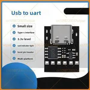 10PCS For CH340N USB To UART Serial Adapter Module, 3.3V Logic Level For Download And Debugging 10PCS For CH340N USB To UART Serial Adapter Module, 3.3V Logic Level For Download And Debugging