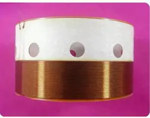 Round Wire Inner Outer Wound Woofer Voice Coil Repair Parts for RCF MB12N351 8 Ohm Stage Speaker Replacement Coil Round Wire Inner Outer Wound Woofer Voice Coil Repair Parts for RCF MB12N351 8 Ohm Stage Speaker Replacement Coil
