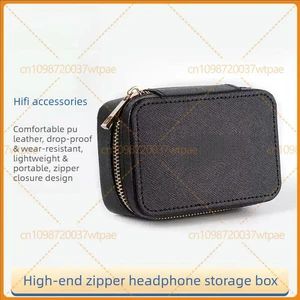 For NICEHCK Square Zipper Earphone Case Shockproof Wired Earbuds Box For NICEHCK Square Zipper Earphone Case Shockproof Wired Earbuds Box