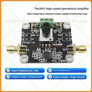 For THS3091 HighFrequency Operational Amplifier Module,210MHz Bandwidth CurrentFeedback,Adjustable Gain,27V Output For THS3091 HighFrequency Operational Amplifier Module,210MHz Bandwidth CurrentFeedback,Adjustable Gain,27V Output