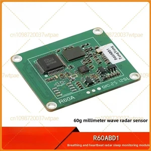 For R60ABD1 60G Millimeterwave Radar Module, Breathing Heartbeat Sleep Monitoring Sensor For R60ABD1 60G Millimeterwave Radar Module, Breathing Heartbeat Sleep Monitoring Sensor