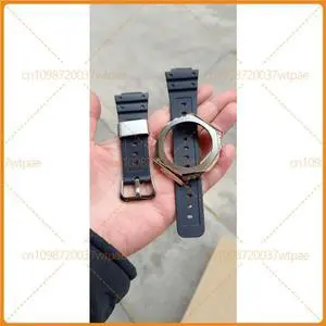 For Casio G-Shock l Bezel Case Resin Strap Mod Kit Custom Replacement Set Fit GA2100 GA2110 Series Watches For Casio G-Shock l Bezel Case Resin Strap Mod Kit Custom Replacement Set Fit GA2100 GA2110 Series Watches