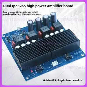 For Dual TPA3255 Stereo Amplifier Board 600W+600W DIY Audio Parts For Dual TPA3255 Stereo Amplifier Board 600W+600W DIY Audio Parts