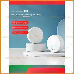 For linptech Selfpowered Doorbell, Noplugin Remote Bell, Elderly Call Alert For Home For linptech Selfpowered Doorbell, Noplugin Remote Bell, Elderly Call Alert For Home