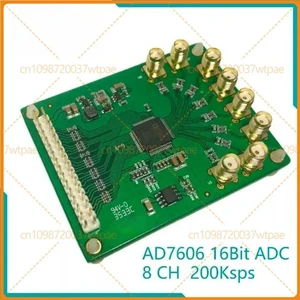 For AD7606 Synchronous Sampling Data Acquisition Module 16Bit 200KSps ADC External Reference Supported For AD7606 Synchronous Sampling Data Acquisition Module 16Bit 200KSps ADC External Reference Supported