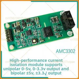 For AMC3302 High Performance Current Isolation Module Unipolar Bipolar Output External Shunt Resistor For AMC3302 High Performance Current Isolation Module Unipolar Bipolar Output External Shunt Resistor
