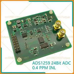For ADS1259 High Performance 24Bit ADC Data Acquisition Module Wide Power Wide Range Differential Input For ADS1259 High Performance 24Bit ADC Data Acquisition Module Wide Power Wide Range Differential Input