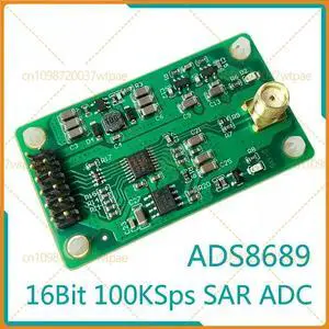 For ADS8689 16Bit SAR ADC Module 100Ksps Unipolar Bipolar Input 2.56V-12.288V For ADS8689 16Bit SAR ADC Module 100Ksps Unipolar Bipolar Input 2.56V-12.288V