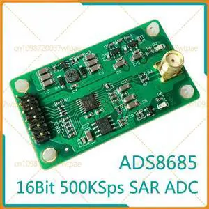 For ADS8685 16Bit SAR ADC Module 500Ksps Unipolar Bipolar Input 2.56V-12.288V For ADS8685 16Bit SAR ADC Module 500Ksps Unipolar Bipolar Input 2.56V-12.288V