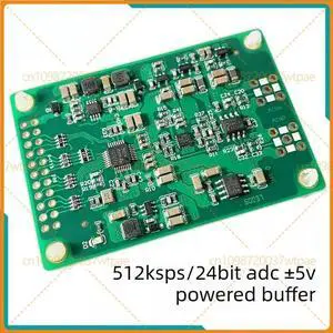 For ADS127L01 24Bit ADC Module 512Ksps ±10V Input For ADS127L01 24Bit ADC Module 512Ksps ±10V Input