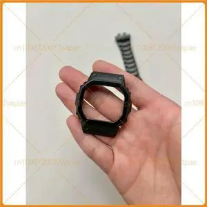 For Casio GW5000 DW5600 GWB5600 GWM5610 Titanium Alloy Watch Case Strap Set Replacement Parts For Casio GW5000 DW5600 GWB5600 GWM5610 Titanium Alloy Watch Case Strap Set Replacement Parts