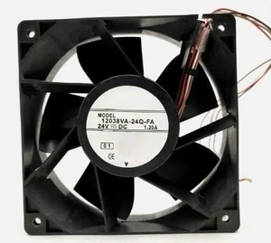 12038VA-24Q-FA DC 24V 1.20A 120x120x38mm 2-Wire Server Cooling Fan Fast delivery 12038VA-24Q-FA DC 24V 1.20A 120x120x38mm 2-Wire Server Cooling Fan Fast delivery