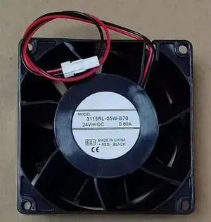 3115RL-05W-B70 24V 0.8A 2wire Cooling fan Fast Delivery 3115RL-05W-B70 24V 0.8A 2wire Cooling fan Fast Delivery