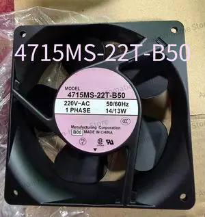 4715MS-22T-B50 120*120*38 220V cooling fan One year warranty Fast delivery 4715MS-22T-B50 120*120*38 220V cooling fan One year warranty Fast delivery