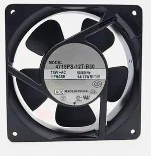 4715PS-12T-B30 A00 AC115V 14W 120x120x38mm Server Cooling Fan Fast delivery 4715PS-12T-B30 A00 AC115V 14W 120x120x38mm Server Cooling Fan Fast delivery
