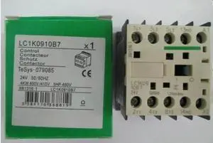 LC1K0910B7 LC7K0910B7 contactor -3P - AC-3=440 V 9 A -1 normally open auxiliary -24 V AC coil Fast delivery LC1K0910B7 LC7K0910B7 contactor -3P - AC-3=440 V 9 A -1 normally open auxiliary -24 V AC coil Fast delivery