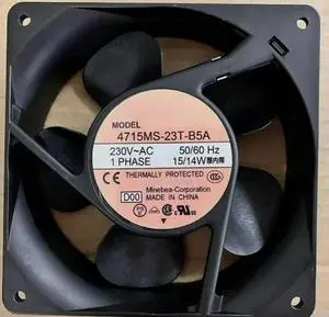 4715MS-23T-B5A 1238 230V with overheat protection Fast Delivery 4715MS-23T-B5A 1238 230V with overheat protection Fast Delivery