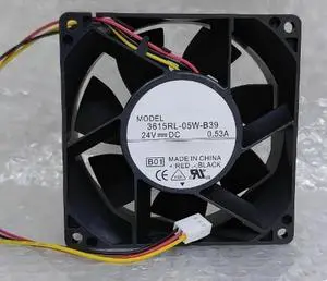 3615RL-05W-B39 24V 0.53A 3-Wire Inverter Cooling Fan Fast delivery 3615RL-05W-B39 24V 0.53A 3-Wire Inverter Cooling Fan Fast delivery