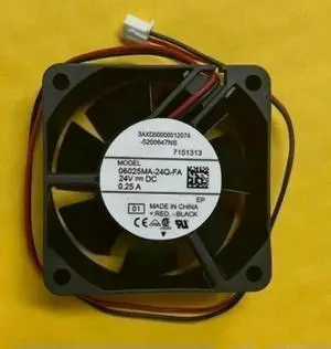 06025MA-24Q-FA 06025MA 24Q FA 6cm 24V 0.25A Inverter Cooling Fan Fast delivery 06025MA-24Q-FA 06025MA 24Q FA 6cm 24V 0.25A Inverter Cooling Fan Fast delivery