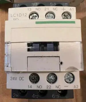 LC1D12BD Contactor 3P(3NO) AC-3/AC-3e, 12A, 24V DC coil screw clamp terminals Expedited shipping LC1D12BD Contactor 3P(3NO) AC-3/AC-3e, 12A, 24V DC coil screw clamp terminals Expedited shipping