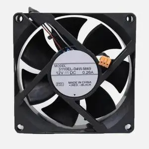3110EL-04W-M49 DC12V 0.26A Cooling Fan Fast delivery 3110EL-04W-M49 DC12V 0.26A Cooling Fan Fast delivery