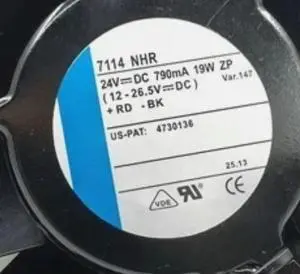 7114NHR 7114 NHR DC 24V 790mA 19W 15CM 15038 150X150X38mm Cooling Fan Fast delivery 7114NHR 7114 NHR DC 24V 790mA 19W 15CM 15038 150X150X38mm Cooling Fan Fast delivery
