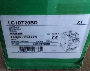 LC1DT20BD CONTACTOR 24VDC Fast Delivery LC1DT20BD CONTACTOR 24VDC Fast Delivery