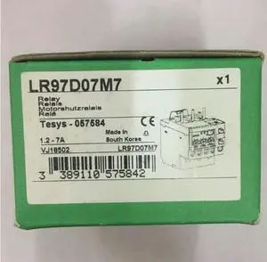 LR97D07M7 Electronic Overcurrent Relay AC220V Current 1.2-7A Fast delivery LR97D07M7 Electronic Overcurrent Relay AC220V Current 1.2-7A Fast delivery