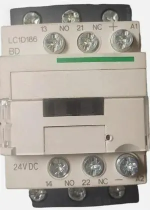 LC1D186BD three-pole contactor 18A 24VDC ring terminal Fast Delivery LC1D186BD three-pole contactor 18A 24VDC ring terminal Fast Delivery