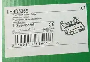 LR9D5369 LRD thermal overload relays - 90...150 A - class 10 Fast delivery LR9D5369 LRD thermal overload relays - 90...150 A - class 10 Fast delivery