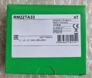 RM22TA33 three-Phase Asymmetry control relay 2C/O Expedited shipping RM22TA33 three-Phase Asymmetry control relay 2C/O Expedited shipping