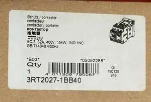 3RT2027-1BB40 contactor fully stocked guaranteed Expedited shipping 3RT2027-1BB40 contactor fully stocked guaranteed Expedited shipping