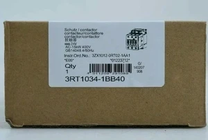 3RT1034-1BB40 3RT1034 1BB40 Contactor 24V DC Coil Fast Delivery 3RT1034-1BB40 3RT1034 1BB40 Contactor 24V DC Coil Fast Delivery