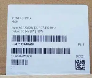 6EP1333-4BA00 Power Module Product Assurance 1pcs Fast Delivery 6EP1333-4BA00 Power Module Product Assurance 1pcs Fast Delivery