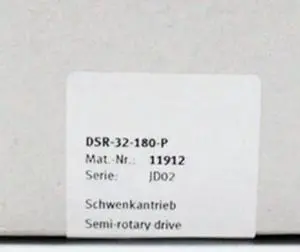 DSR-32-180-P 11912 Pneumatic Rotary Drive 1pcs Fast delivery DSR-32-180-P 11912 Pneumatic Rotary Drive 1pcs Fast delivery