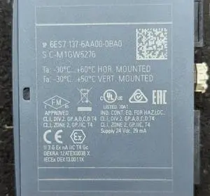 6ES7137-6AA00-0BA0 1PCS Expedited shipping 6ES7137-6AA00-0BA0 1PCS Expedited shipping