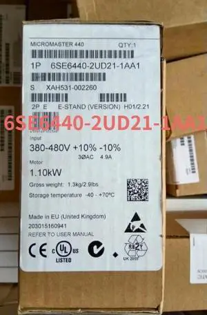6SE6440-2UD21-1AA1 1PCS 6SE6 440-2UD21-1AA1 in Box 1PCS Fast Delivery 6SE6440-2UD21-1AA1 1PCS 6SE6 440-2UD21-1AA1 in Box 1PCS Fast Delivery