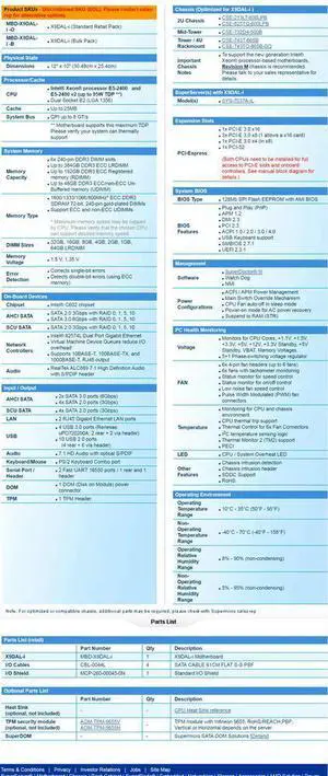 X9DAL-i Two-way Server ATX Motherboard 1356 Support C602 DDR3 Xeon processor E5-2400 and E5-2400 v2 Fully Tested X9DAL-i Two-way Server ATX Motherboard 1356 Support C602 DDR3 Xeon processor E5-2400 and E5-2400 v2 Fully Tested