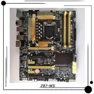 Z87-WS For Workstation ATX Motherboard Z87 Core i7/Core i5/Core i3 LGA 1150 Fully Tested Fast Ship Z87-WS For Workstation ATX Motherboard Z87 Core i7/Core i5/Core i3 LGA 1150 Fully Tested Fast Ship