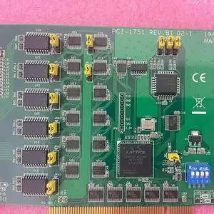 For Advantech PCI-1751-BE 48-bit Switch Digital Input/Output Card Module TTL Digital I/O PCI-1751 REV.B1 For Advantech PCI-1751-BE 48-bit Switch Digital Input/Output Card Module TTL Digital I/O PCI-1751 REV.B1