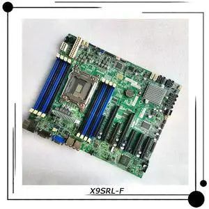 One-way Server ATX Motherboard LGA 2011 C602 E5-2600/1600 V2 DDR3 PCI-E 3.0 100% Tested Fast Ship X9SRL-F One-way Server ATX Motherboard LGA 2011 C602 E5-2600/1600 V2 DDR3 PCI-E 3.0 100% Tested Fast Ship X9SRL-F