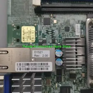 Server Motherboard ITX XEON D1521 X10SDV-4C-TLN2F Server Motherboard ITX XEON D1521 X10SDV-4C-TLN2F